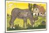 Farmer's Donkey-Hauman-Mounted Art Print