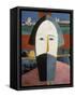 Farmer's Head-Kasimir Malevich-Framed Stretched Canvas