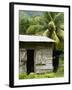 Farmer's Home on a Pineapple Farm, White River, Delices, Dominica, Windward Islands, West Indies, C-Kim Walker-Framed Photographic Print