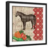 Farmer's Market IV-Paul Brent-Framed Art Print