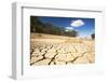 Farmer's watering hole almost dried up during drought 1996-2011, Victoria, Australia. February 2010-Ashley Cooper-Framed Photographic Print