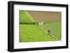 Farmer Surveying His Smallholding in the Fertile Hills of Central Java-Annie Owen-Framed Photographic Print