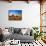 Farmer Unloading Wheat from Combine Near Colfax, Washington, USA-Chuck Haney-Framed Stretched Canvas displayed on a wall