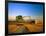 Farmer Unloading Wheat from Combine Near Colfax, Washington, USA-Chuck Haney-Framed Photographic Print