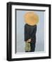 Farmer Wearing Bamboo Hat, Yunnan Province, China-Keren Su-Framed Photographic Print