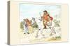 Farmer Went a Trotting on His Gray Mare-Randolph Caldecott-Stretched Canvas