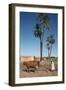 Farmer with an Ox-Drawn Plough, Dendera, Egypt-Vivienne Sharp-Framed Photographic Print