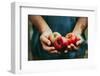 Farmer with Apples-mythja-Framed Photographic Print