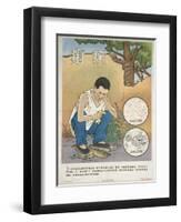 Farmer with Diarrhea-null-Framed Art Print