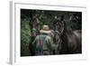 Farmer with Two Horses-Stephen Arens-Framed Photographic Print