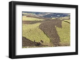 Farmer Working His Field-Gabrielle and Michael Therin-Weise-Framed Photographic Print