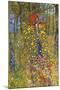 Farmers Garden with Crucifix-Gustav Klimt-Mounted Art Print