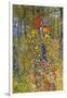 Farmers Garden with Crucifix-Gustav Klimt-Framed Art Print