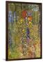 Farmers Garden with Crucifix-Gustav Klimt-Framed Art Print