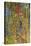 Farmers Garden with Crucifix-Gustav Klimt-Stretched Canvas