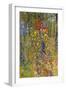 Farmers Garden with Crucifix-Gustav Klimt-Framed Art Print