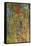 Farmers Garden with Crucifix-Gustav Klimt-Framed Stretched Canvas