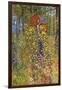 Farmers Garden with Crucifix-Gustav Klimt-Framed Art Print