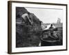 Farmers Gathering Reeds-null-Framed Photographic Print