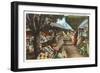 Farmers Market, Hollywood, Los Angeles, California-null-Framed Art Print