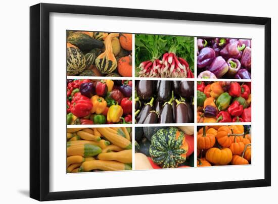 Farmers Market Produce, Connecticut-Mallorie Ostrowitz-Framed Photographic Print