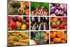 Farmers Market Produce, Connecticut-Mallorie Ostrowitz-Mounted Photographic Print