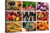 Farmers Market Produce, Connecticut-Mallorie Ostrowitz-Stretched Canvas