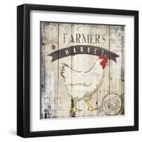 Farmers Market-OnRei-Framed Art Print