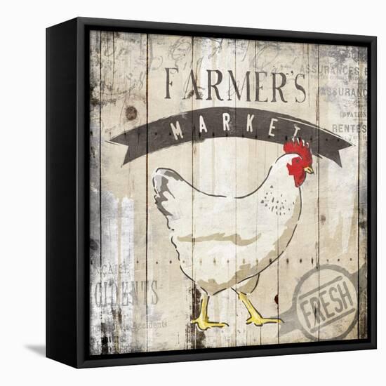 Farmers Market-OnRei-Framed Stretched Canvas