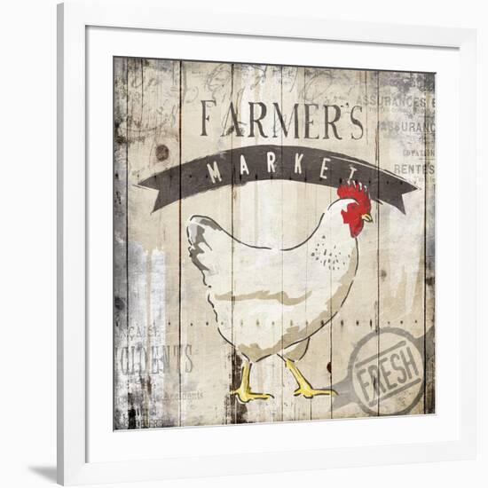 Farmers Market-OnRei-Framed Art Print