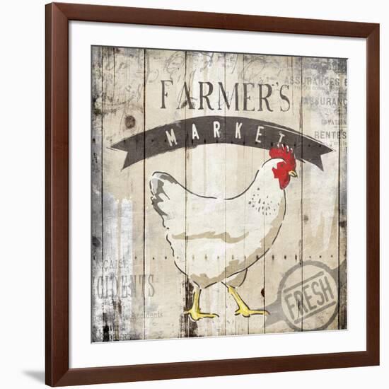 Farmers Market-OnRei-Framed Art Print