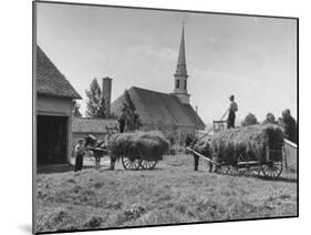 Farmers Paying Tithes with Hay-John Phillips-Mounted Photographic Print