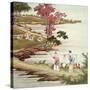 Farmers Planting Tea-null-Stretched Canvas