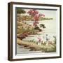 Farmers Planting Tea-null-Framed Giclee Print