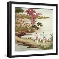 Farmers Planting Tea-null-Framed Giclee Print