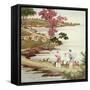 Farmers Planting Tea-null-Framed Stretched Canvas