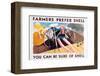 Farmers Prefer Shell-null-Framed Art Print