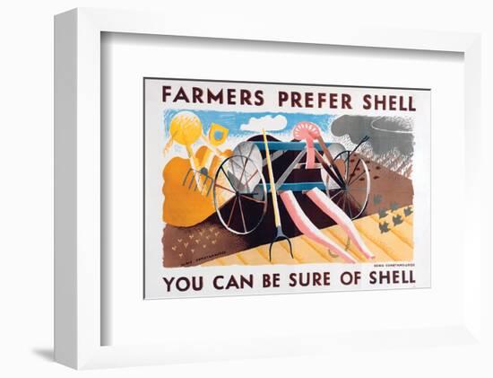 Farmers Prefer Shell-null-Framed Art Print