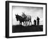 Farmers Preparing the Ground For Spring Planting-Carl Mydans-Framed Photographic Print