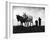 Farmers Preparing the Ground For Spring Planting-Carl Mydans-Framed Photographic Print