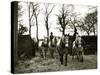 Farmers Riding Their Horses Back to the Stables, 1935-null-Stretched Canvas