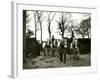 Farmers Riding Their Horses Back to the Stables, 1935-null-Framed Photographic Print