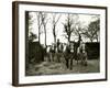 Farmers Riding Their Horses Back to the Stables, 1935-null-Framed Photographic Print