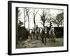 Farmers Riding Their Horses Back to the Stables, 1935-null-Framed Photographic Print