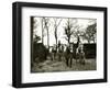 Farmers Riding Their Horses Back to the Stables, 1935-null-Framed Photographic Print