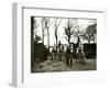 Farmers Riding Their Horses Back to the Stables, 1935-null-Framed Photographic Print