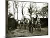 Farmers Riding Their Horses Back to the Stables, 1935-null-Mounted Photographic Print