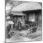 Farmers Wives at Work, Iwakuni, Japan, 1904-Underwood & Underwood-Mounted Photographic Print