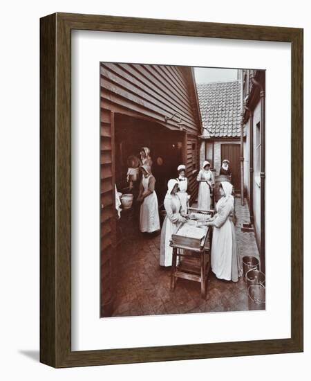 Farmfield Reformatory for Female Inebriates, Charlwood Road, Horley, Surrey, 1910-null-Framed Photographic Print