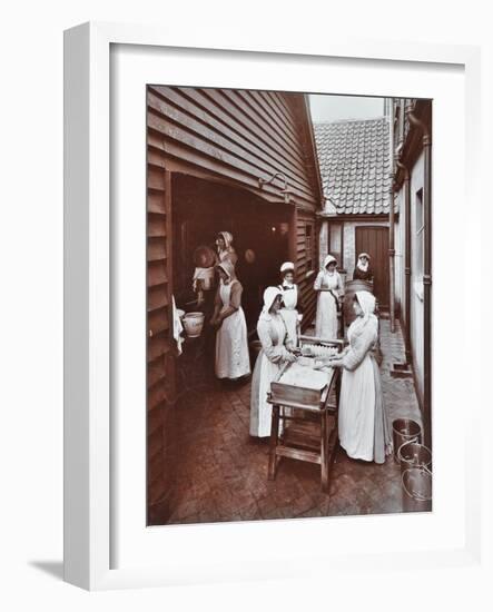 Farmfield Reformatory for Female Inebriates, Charlwood Road, Horley, Surrey, 1910-null-Framed Photographic Print